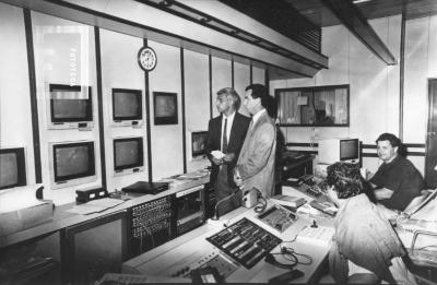 Control de Estudio Canal 2. Andrín, Álvarez, Durand y otro
