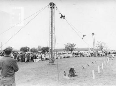 Ejercicios militares en Batallón
