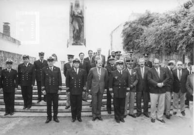 Acto junto al Monumento a Azopardo