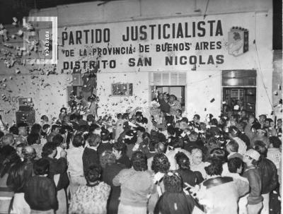 Partido Justicialista. Festejos