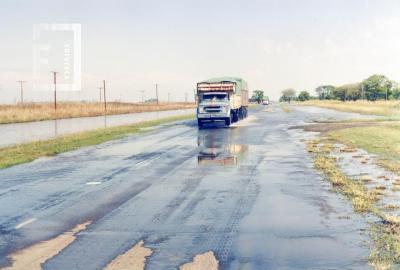 Ruta inundada