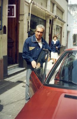 Visita de Enrique Sdrech, periodista especializado en policiales