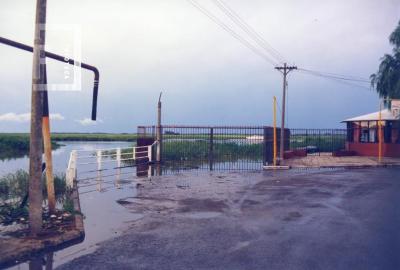 Creciente del Paraná, Costanera inundada