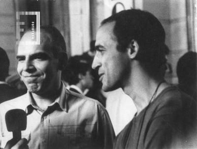 Filmación de la película "Flop" en el Teatro Municipal