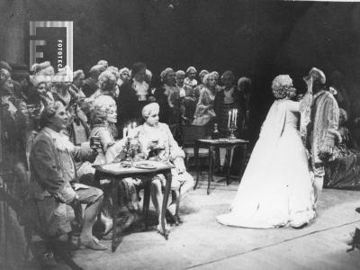 Obra "La Traviatta" en Teatro Municipal
