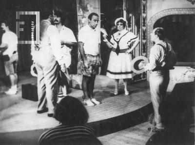 Filmación de"Flop" en Teatro Municipal