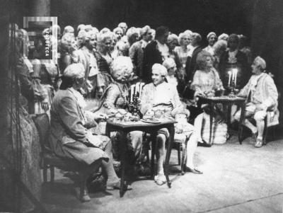Obra "La Traviatta"en Teatro Municipal