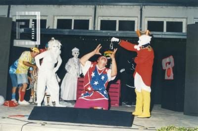 Obra de teatro en Asoc. Rumbo