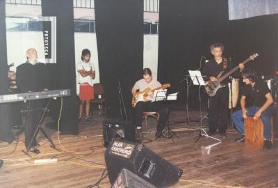 Conjunto musical en Teatro Municipal