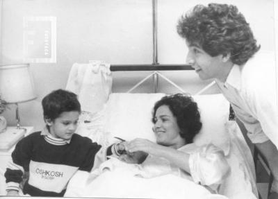 Florencia Bas y Ricardo Darín, maternidad