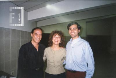 Juan Carlos Copes, Daniela Toneguzzo y Francisco Dotti. Curso Ctro. Cult. Parque España, Rosario