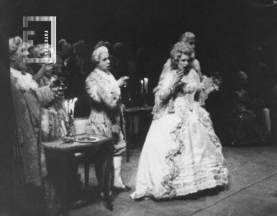 Obra //La Traviatta//, en Teatro Municipal