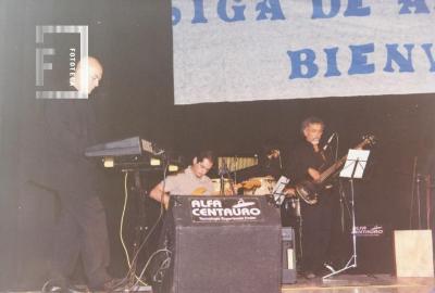 Conjunto musical en Teatro Municipal