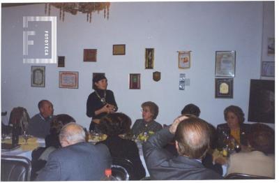 María Rosa Amaya en Club de Leones