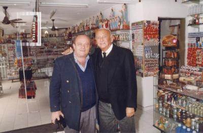 Luis Eduardo Dabove y Bernardo Neustadt, en santería