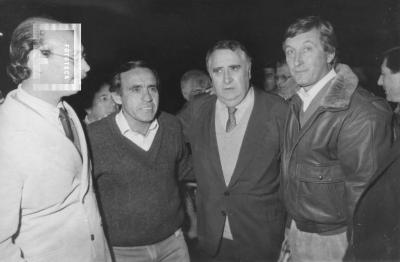 Rubito González ,"Chanchita" Macalucci, J. M. Muñoz y "El Gato" Paganini