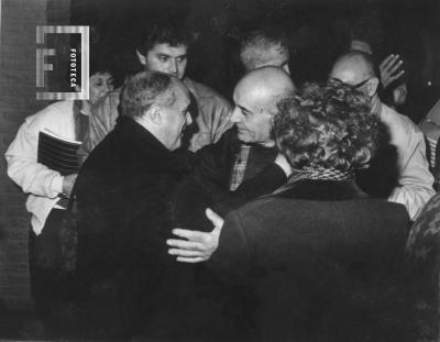 Mons. Castagna y otros
