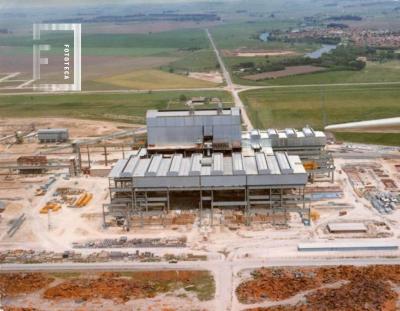 Vista aérea de la planta de SOMISA