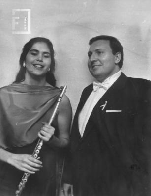Lorena Barile y Orlando Milláa