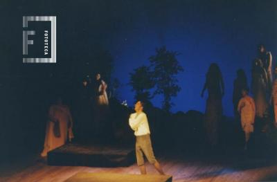 Representación de //Orfeo y Eurídice// en Teatro Municipal
