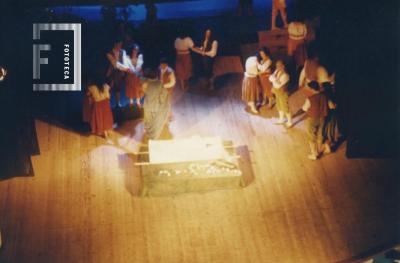 Representación de //Orfeo y Eurídice// en Teatro Municipal