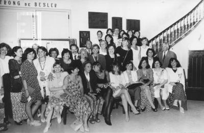 Grupo en Escuela Normal con el Prof. Duilio Cámpora