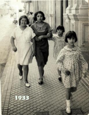 Clelia Vega, Nilda, Nene y Susana Sánchez