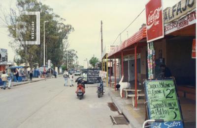 Calle Sarmiento frente al Santuario