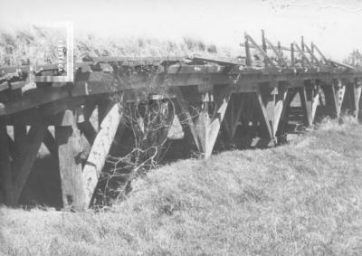 Puente de madera