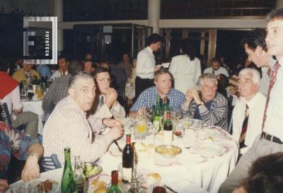 Grupo con Enrique Omar Sívori y Amadeo Carrizo