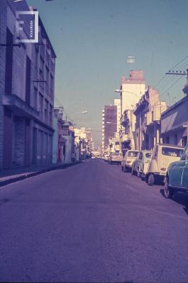 Calle de la Nación desde Alem hacia arriba