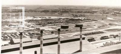 Vista aérea de la planta de SOMISA