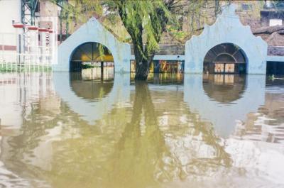 Inundación. Av. Costanera