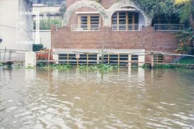 Inundación. Av. Costanera