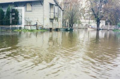 Inundación. Av. Costanera