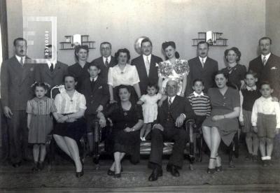 Eloisa Vaquie, Pedro Dastugue y familia