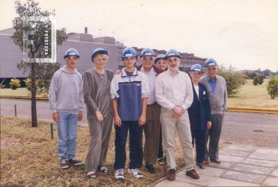 Grupo en Planta Gral. Savio de Somisa
