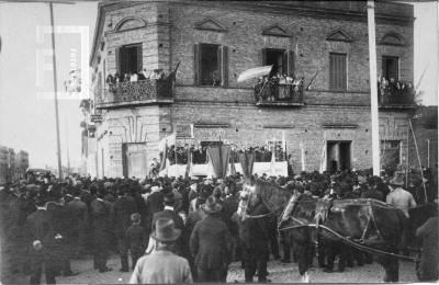 Inauguración de la Avenida Serafín Morteo