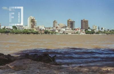 Vista de la ciudad desde la isla