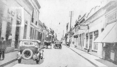 Calle de la Nación entre Urquiza y 9 de Julio