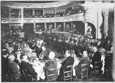 Banquete Inauguración Cuartel Militar