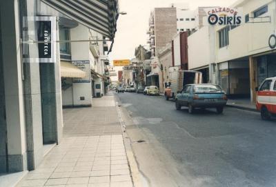 Calle de la Nación de 25 de Mayo hacia Almafuerte