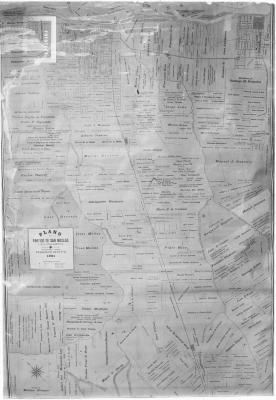 Reproducción de plano del Partido de San Nicolás