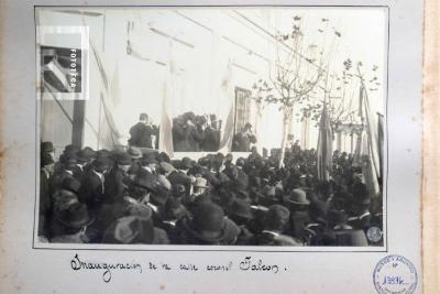 Inauguración de la calle coronel Falcon