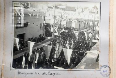 Inauguración de la calle Francia