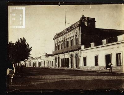 Casa de Bancalari, donde luego se instaló el Colegio Nacional