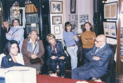 G. S. Chervo hablando en acto Día Internacional de los Museos