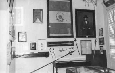 Sala Patria, fotos y documentos en exposición