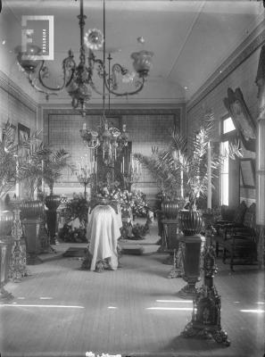 Capilla ardiente del Coronel Somoza, 23 de abril de 1928