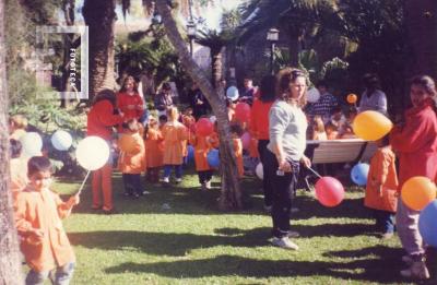 Niños Jardín Infantes en Día Internacional de los Museos